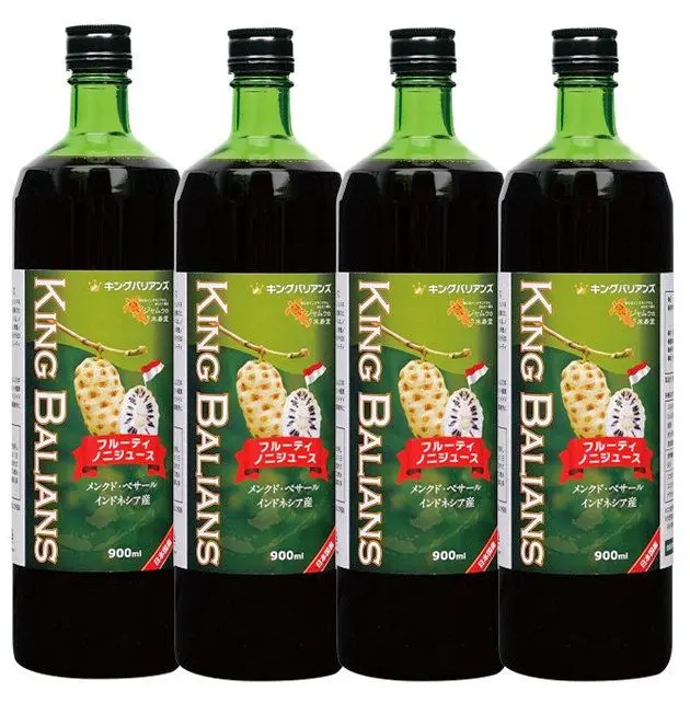 フルーティノニジュース、キングバリアンズ、900mL 1箱4本