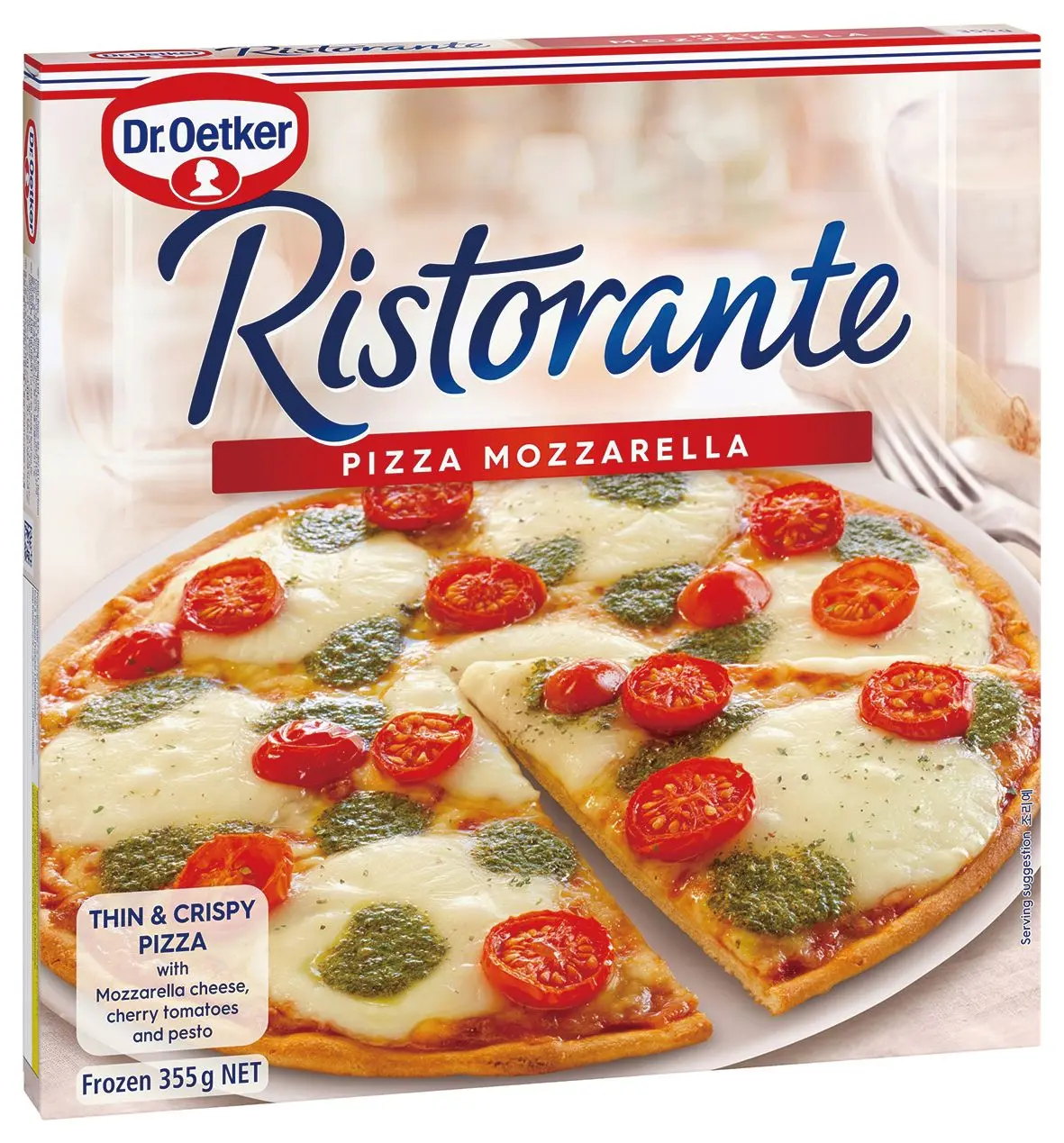 ドクターオツカー リストランテ・冷凍ピザモッツァレラ（ベジタリアン・ハラル）
