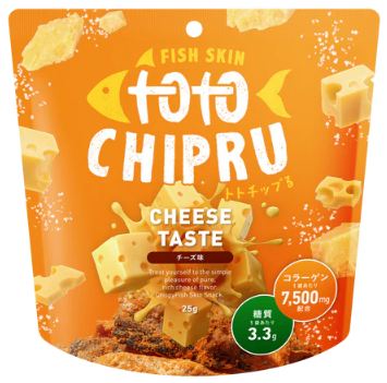 トトチップる (totochipru) 魚の皮を使用した健康チップス チーズ味(食べきりサイズ)