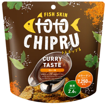 トトチップる (totochipru) 魚の皮を使用した健康チップス カレー味(食べきりサイズ)