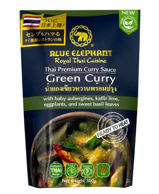 ブルーエレファント すぐ食べられるグリーンカレー 300g