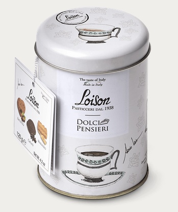 Loisonビスケットアソート缶 クラシック(ヘーゼルナッツチョコ・ココア・コーンフラワー) null