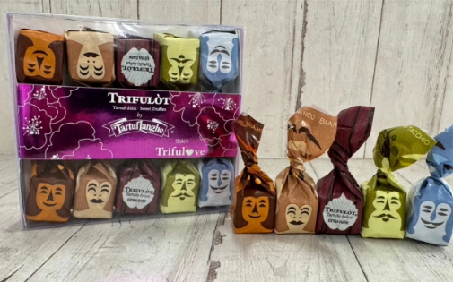 TARTUFLANGHE(タリュトゥフランゲ) アルバ産トリュフチョコレート10粒セット