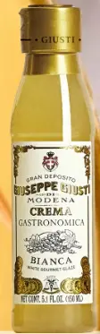 GIUSEPPE GIUSTI (ジュゼッペ ジュスティ) バルサミコクリーム 白ぶどう