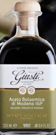 GIUSEPPE GIUSTI (ジュゼッペ ジュスティ) BIO バルサミコ酢 ジュゼッペ ジュスティ(GIUSEPPE GIUSTI)2メダル アチェット バルサミコ ディ モデナ IGP