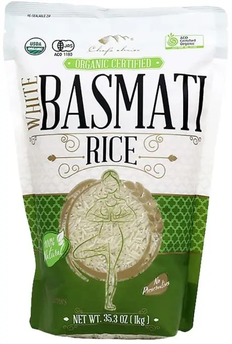 シェフズチョイス  オーガニック バスマティライス
