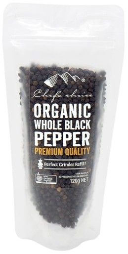 シェフズチョイス  オーガニック ブラックペッパー（詰め替えタイプ）