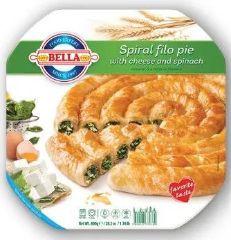 BELLA スパイラルチーズパイ&ほうれん草パイ