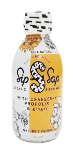 Sip Sap Cranberries,Propolis and Ginger（クランベリー,プロポリス＆ジンジャー）