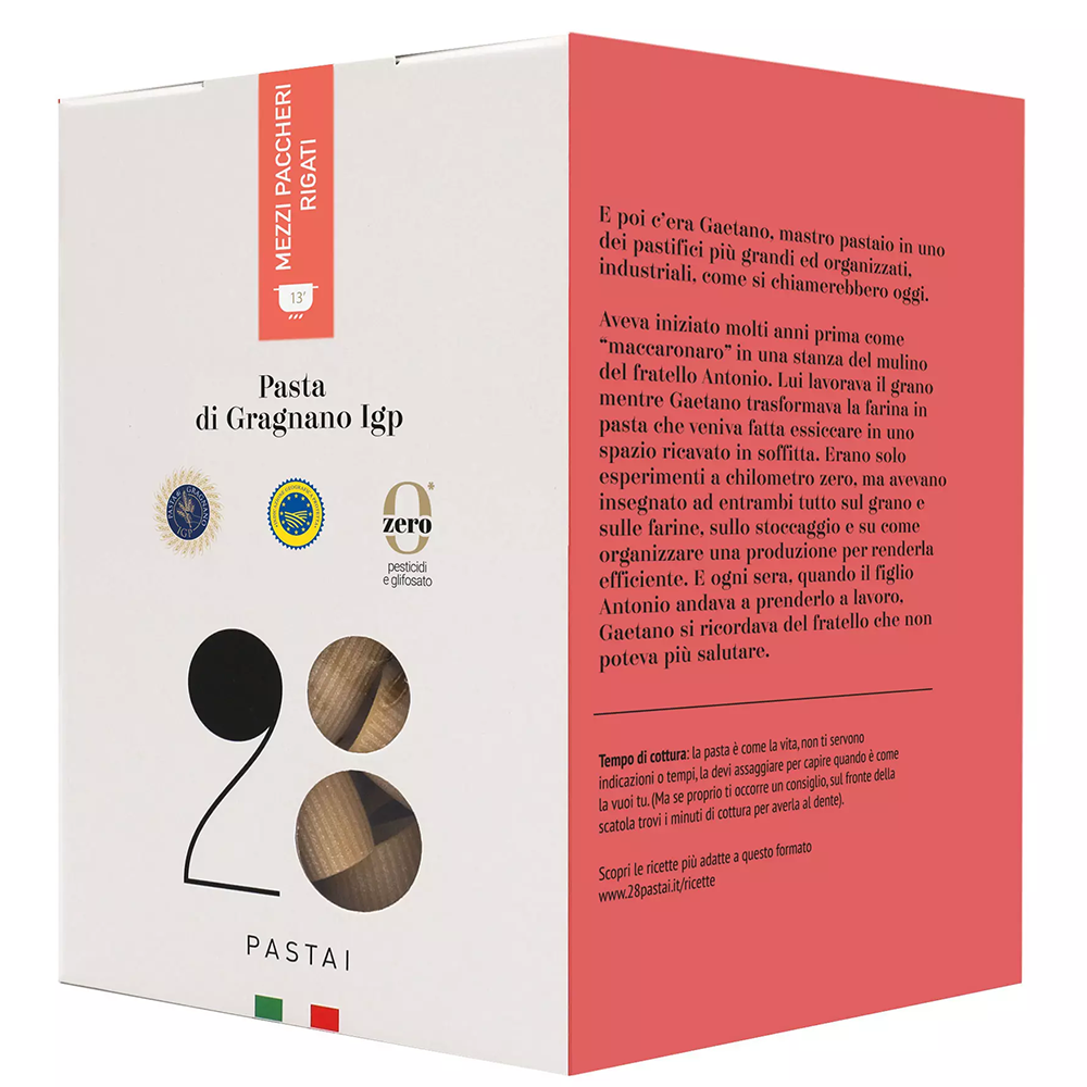 28PASTAI 28パスタイ メッツィパッケリ リガーティ