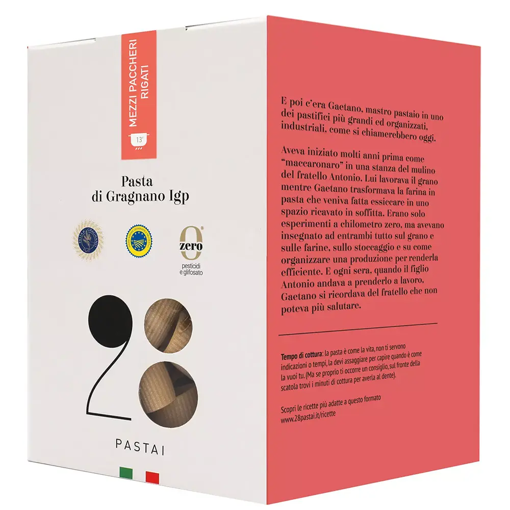 28PASTAI　28パスタイ メッツィパッケリ リガーティ