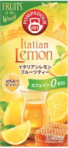 ポンパドール イタリアンレモン 10ティーバッグ