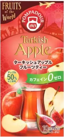 ポンパドール ターキッシュアップル 10ティーバッグ