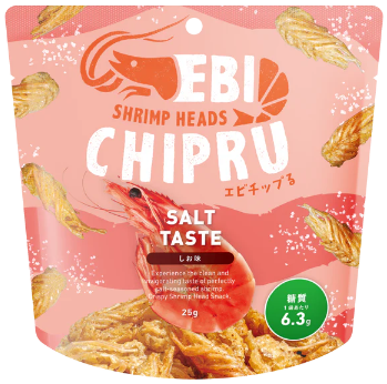 エビチップる (totochipru) エビの頭を使用した健康チップス しお味(食べきりサイズ)