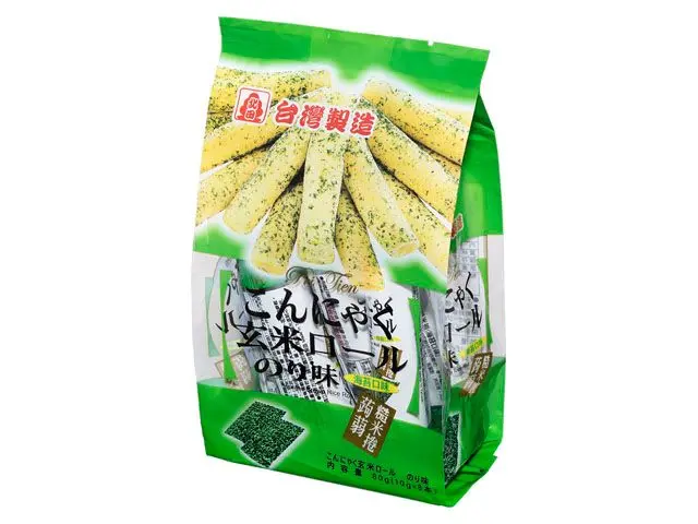 株式会社SUNNEY PRESENCE こんにゃく玄米ロール　のり味（8本入り）