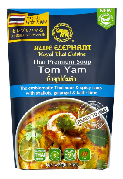 ブルーエレファント すぐ食べられるトムヤムスープ 250g