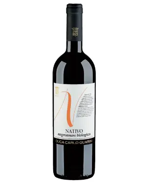 Duca Carlo Guarini Nativo（ナティーヴォ）　ネグロアマーロ100%　赤ワイン