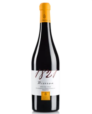 Tenuta Patruno Perniola 1821 Riserva(1821 リゼルヴァ) プリミティーヴォ100% 赤ワイン