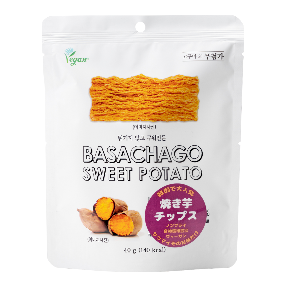 Family Farm Inc. ノンフライ さつまいもチップス BASACHAGO