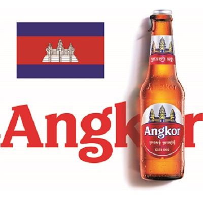 カンボジア産アンコールビール（瓶330ml×24本） null