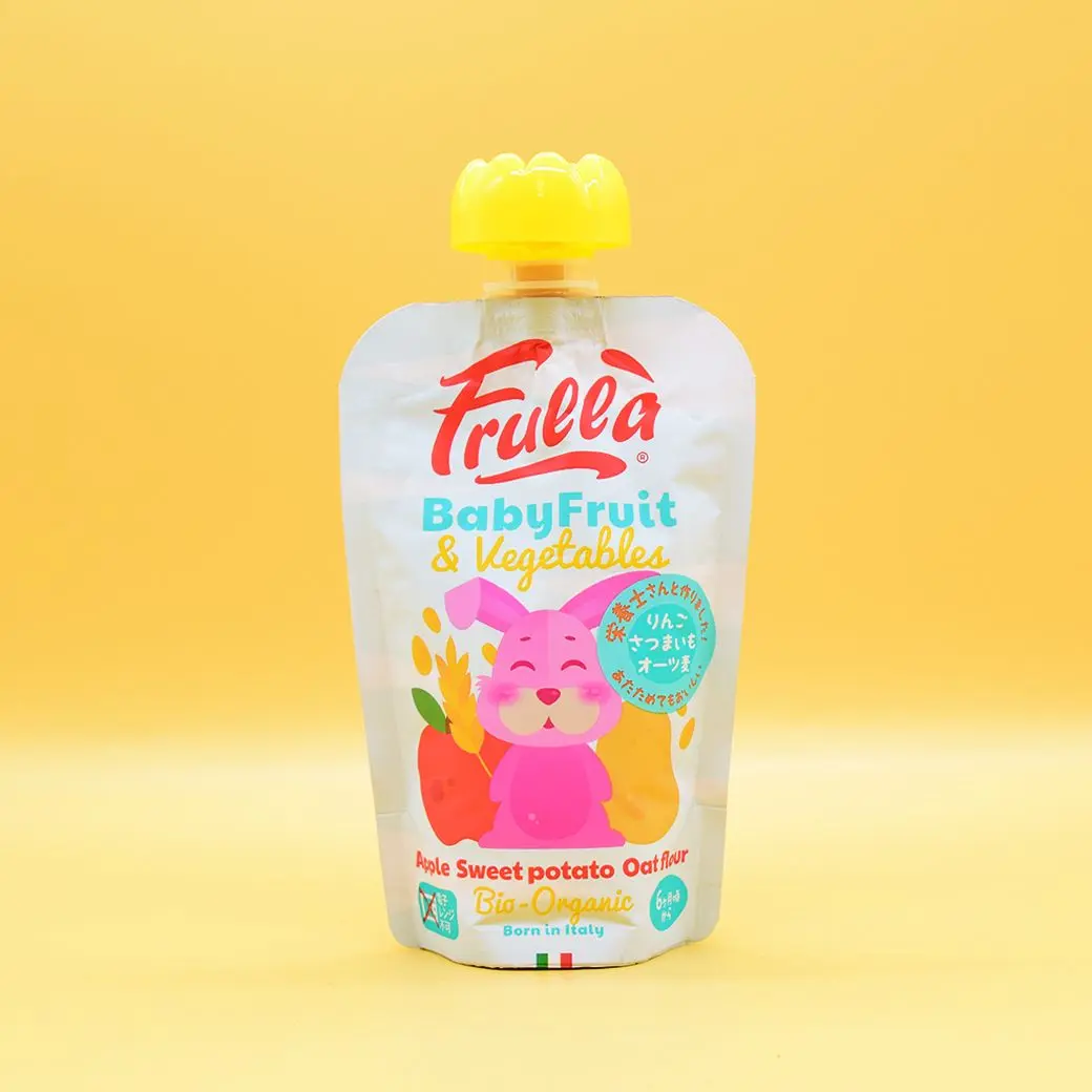 Frulla 【ベビーフルーツ&ベジタブル】りんご・さつまいも・ オーツ麦