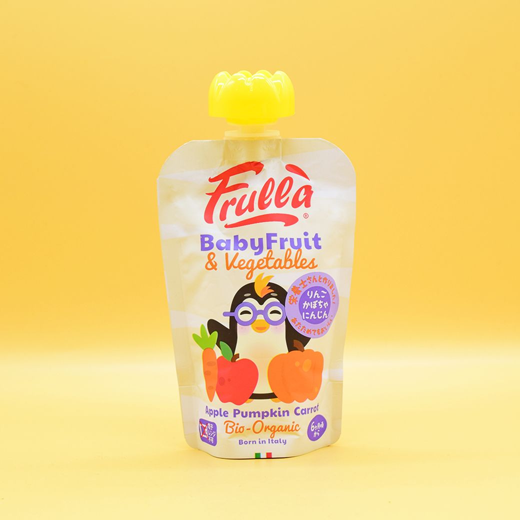 Frulla　 【ベビーフルーツ＆ベジタブル】りんご・かぼちゃ・にんじん