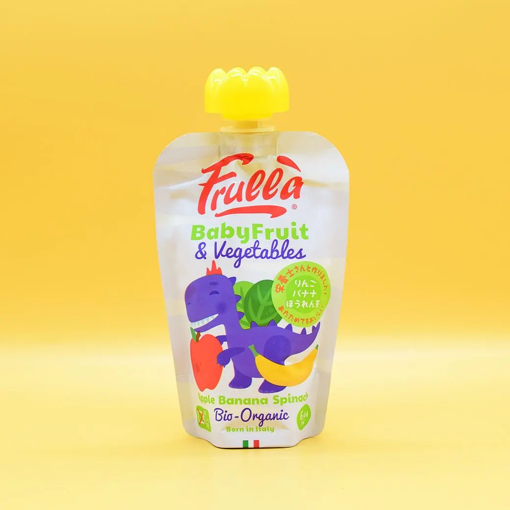 Frulla 【ベビーフルーツ&ベジタブル】りんご・バナナ・ほうれん草