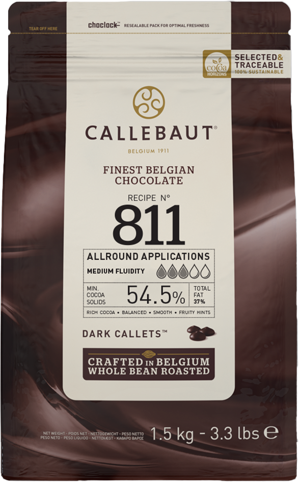 CALLEBAUT 811 ダークチョコレート（カカオ分56.3％）