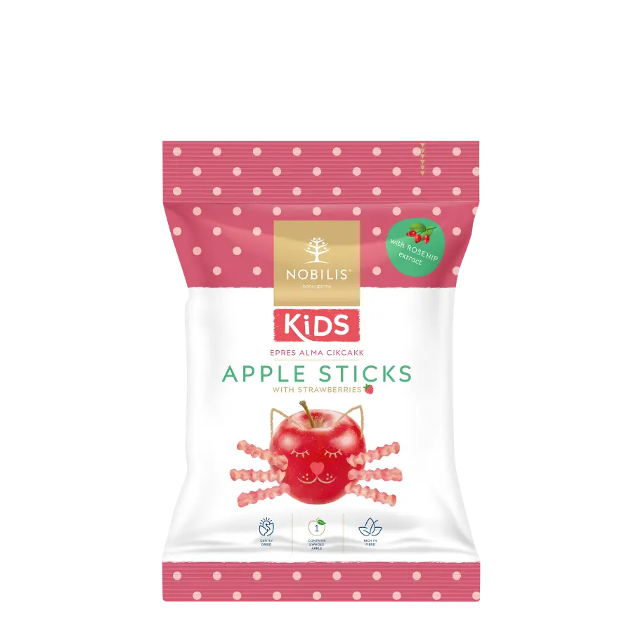 Nobilis KIDS_Strawberry Apple Sticks_15 g
