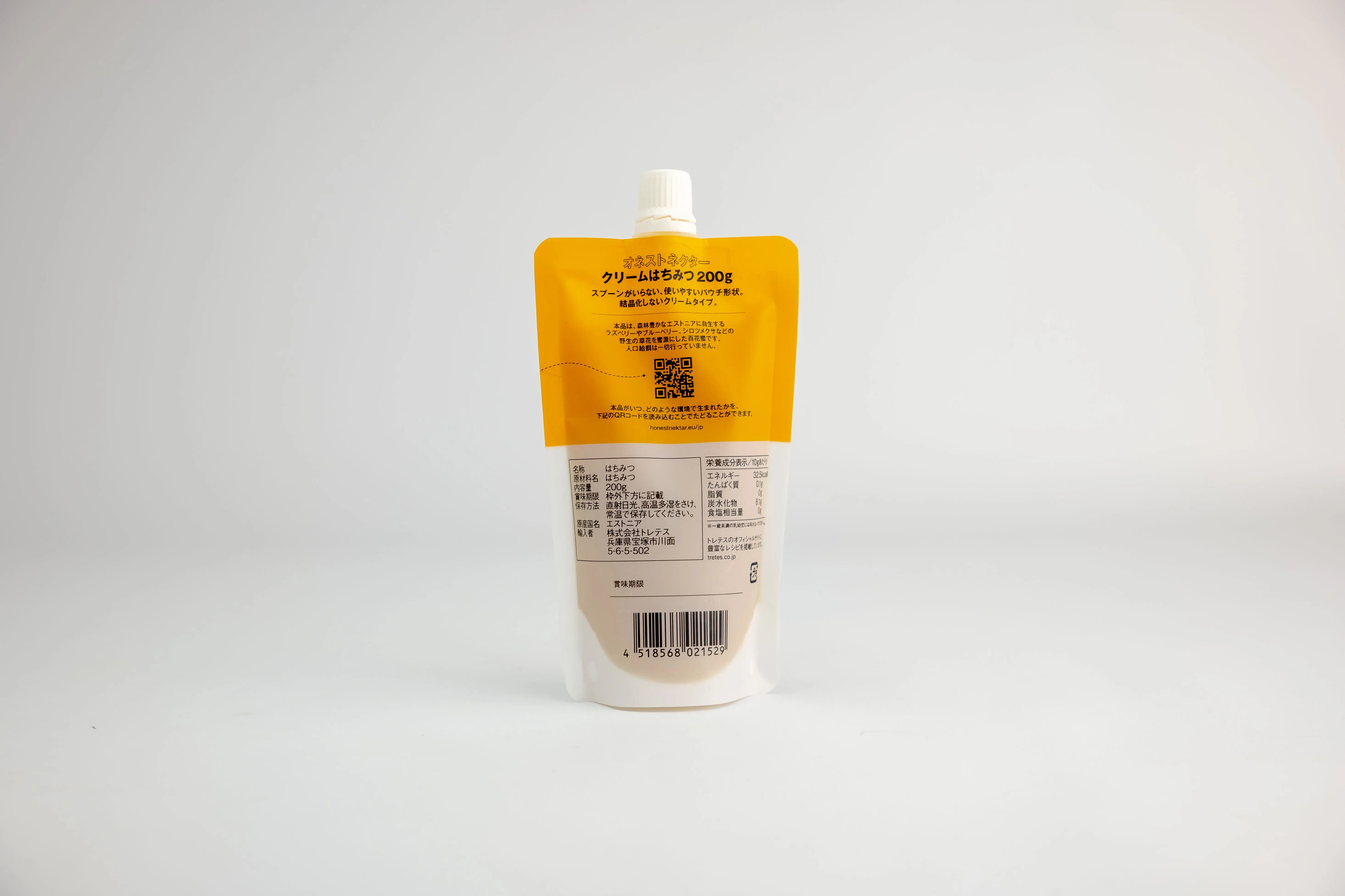 HONEST NEKTAR creamed honey pouch 200g_back.jpg