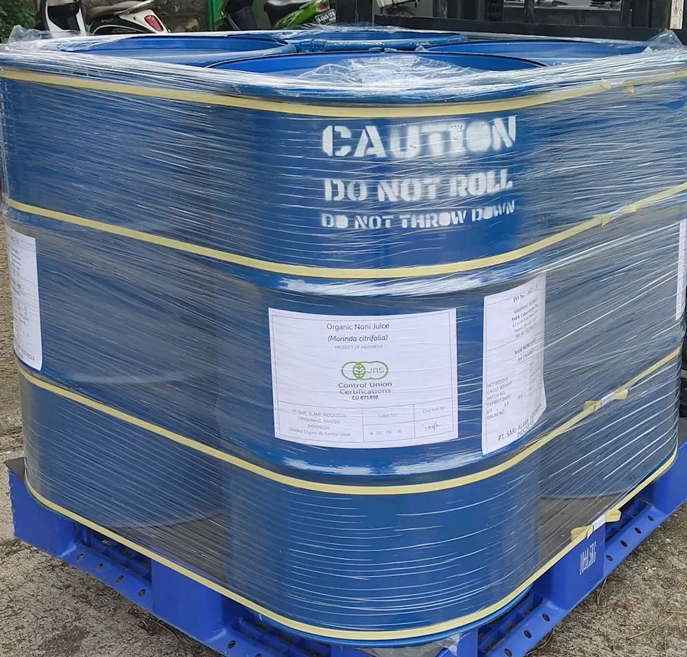 インドネシア産有機ノニジュース 熟成ジュース、EPグレード
