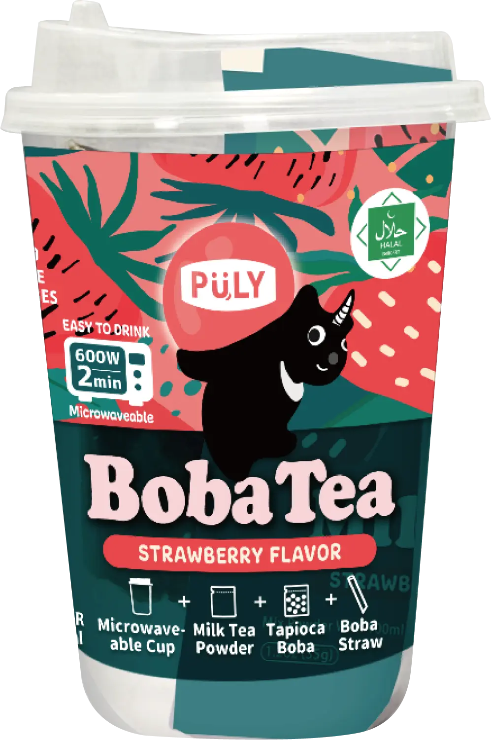 株式会社SUNNEY PRESENCE Boba Tea(タピオカドリンク)ストロベリー