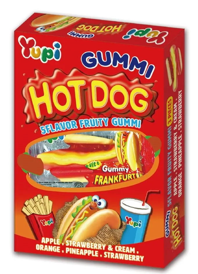 ユピ グミホットドッグ3P