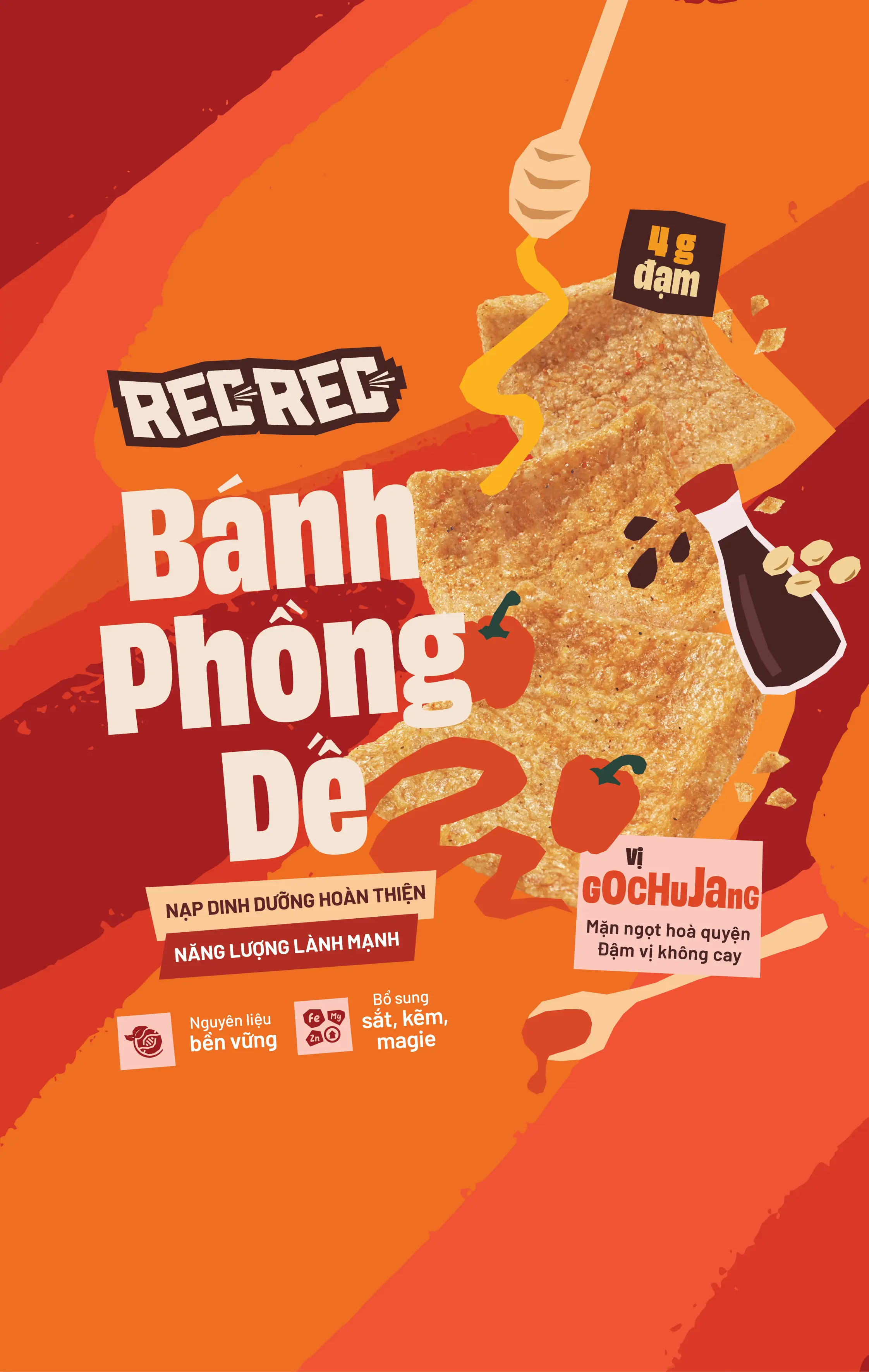 Rec Rec - Banh Phong De Packaging Final-Outline_Gochujang - Front.png