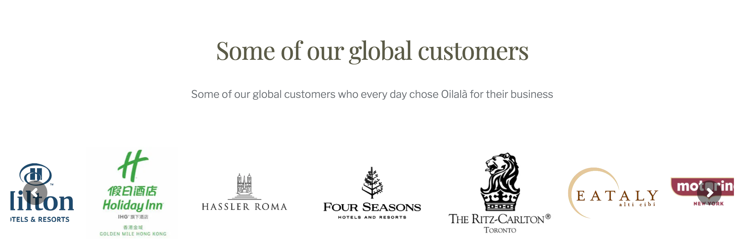 世界各国の一流のシェフが愛用