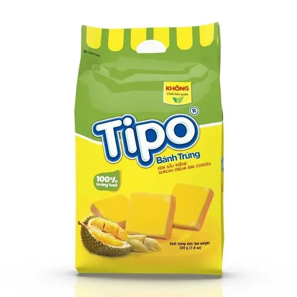 TIPO DURIAN CREAM EGG COOKIES ティポ　ドリアンクリームエッグ　クッキー