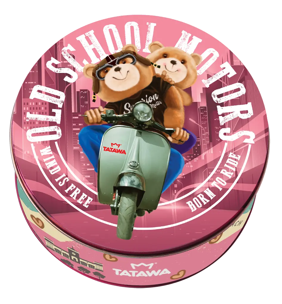 TATAWA缶入り バタークッキー（オートバイ） null