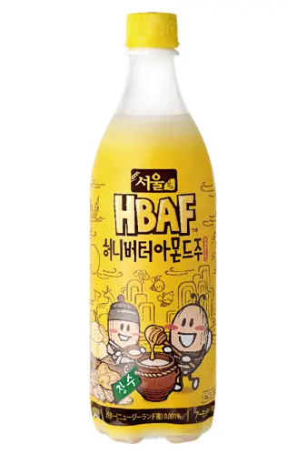 ソウル長寿 ハニーバターアーモンドマッコリ