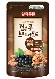 三育食品 黒豆クルミ&アーモンド豆乳