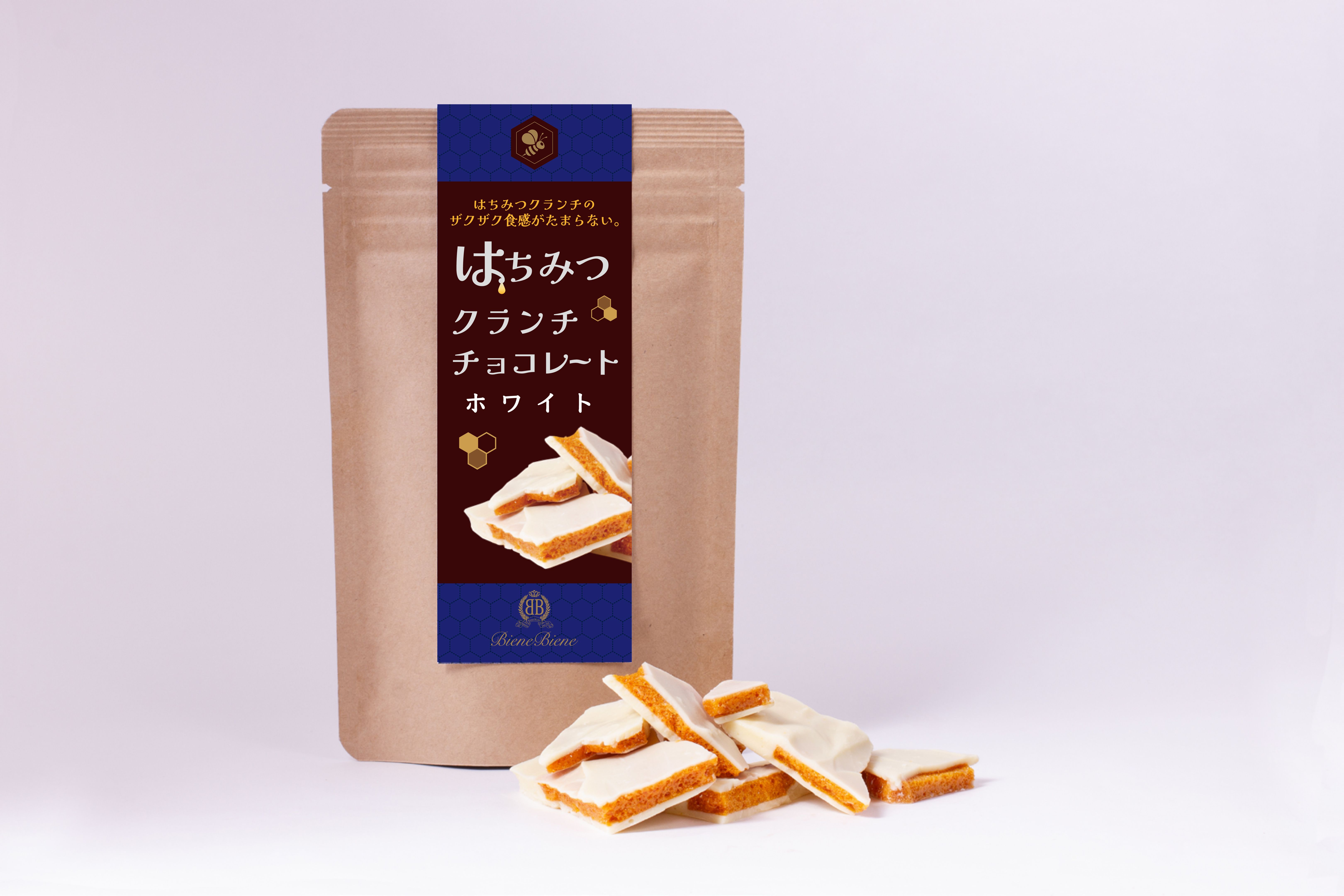 Biene Biene ビーネビーネ はちみつクランチチョコレート ホワイト