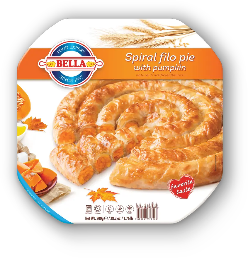 BELLA スパイラル パンプキンパイ