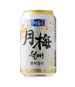 ソウル長寿 ソウル月梅マッコリ缶