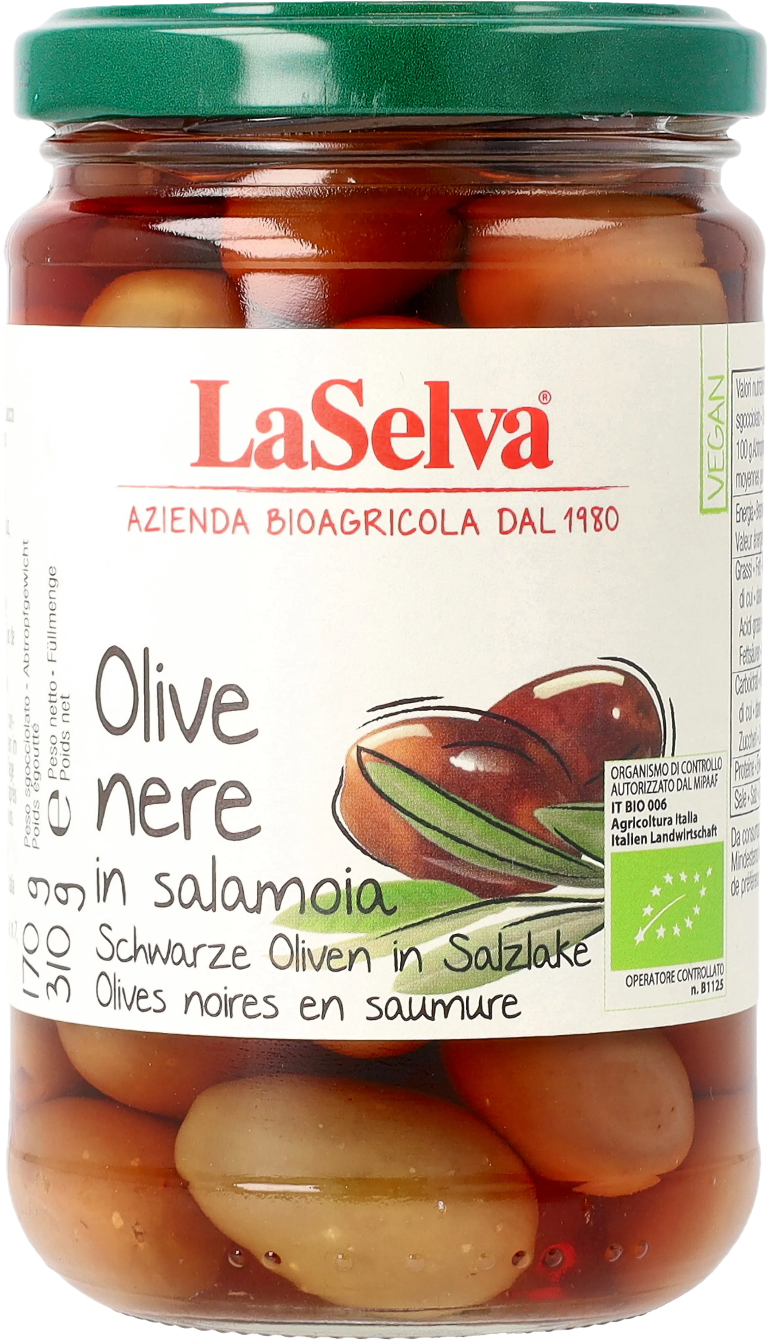 ラセルバ オーガニック ブラックオリーブ