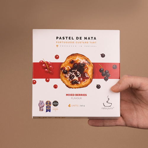Nata Pura Pastel de nata - mixed berries