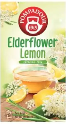ポンパドール エルダーフラワー レモン 20ティーバッグ