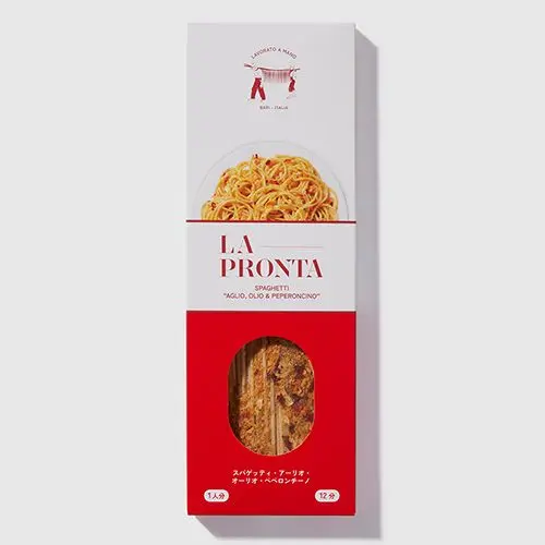 ラ・プロンタ スパゲッティ・アーリオ・オーリオ・ペペロンチーノ 100g
