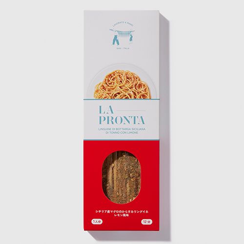 ラ・プロンタ シチリア産マグロのからすみリングイネ レモン風味 100g