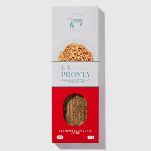 ラ・プロンタ シチリア産マグロのからすみリングイネ　レモン風味 100g