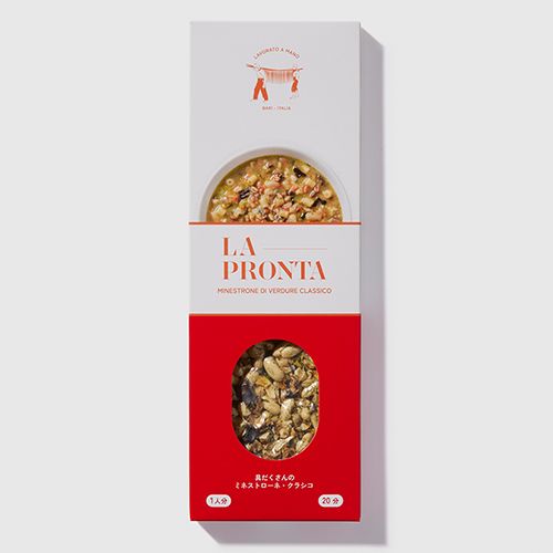 ラ・プロンタ 具だくさんのミネストローネ・クラシコ　75g