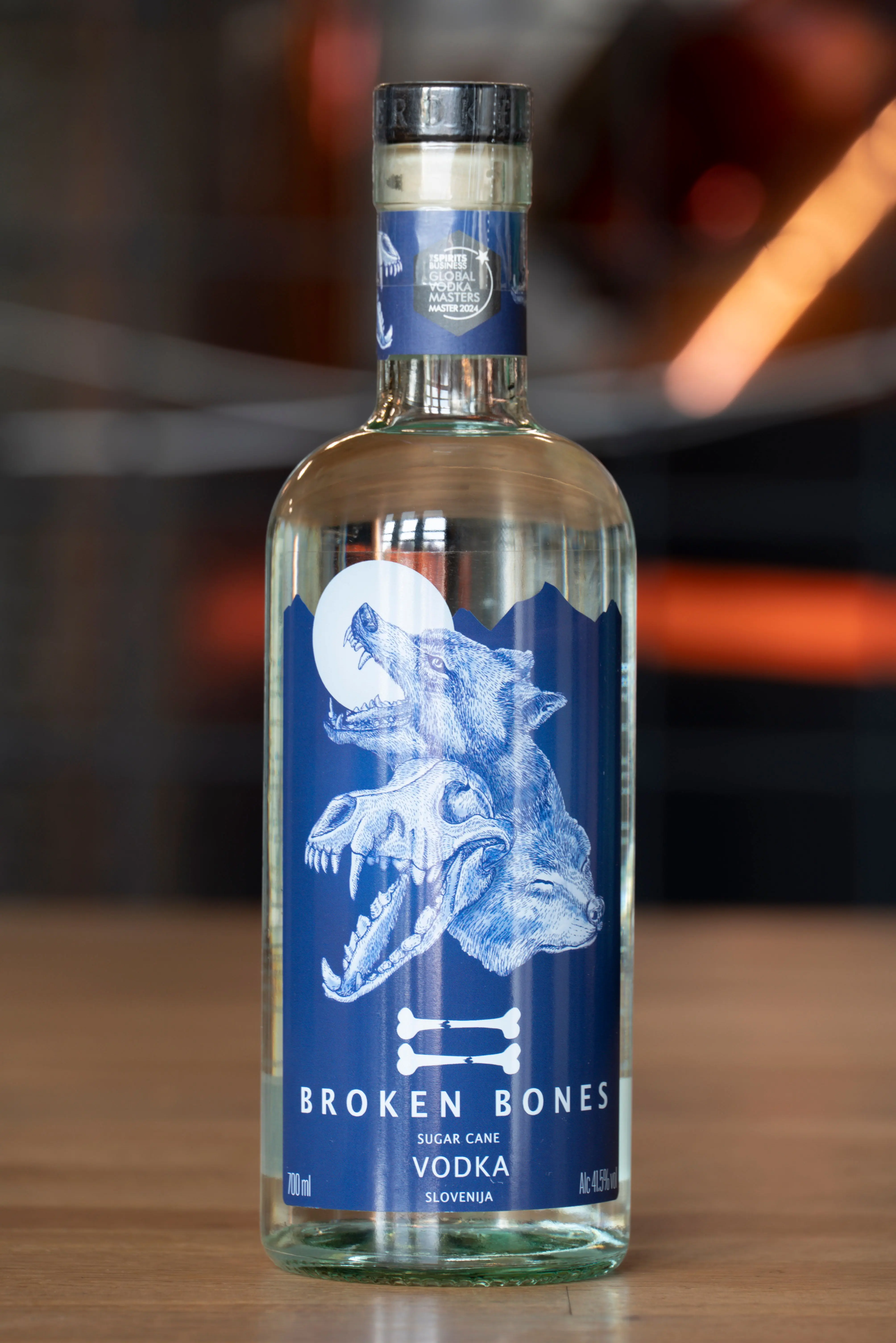Broken Bones Vodka 41,5% sugar cane based vodka